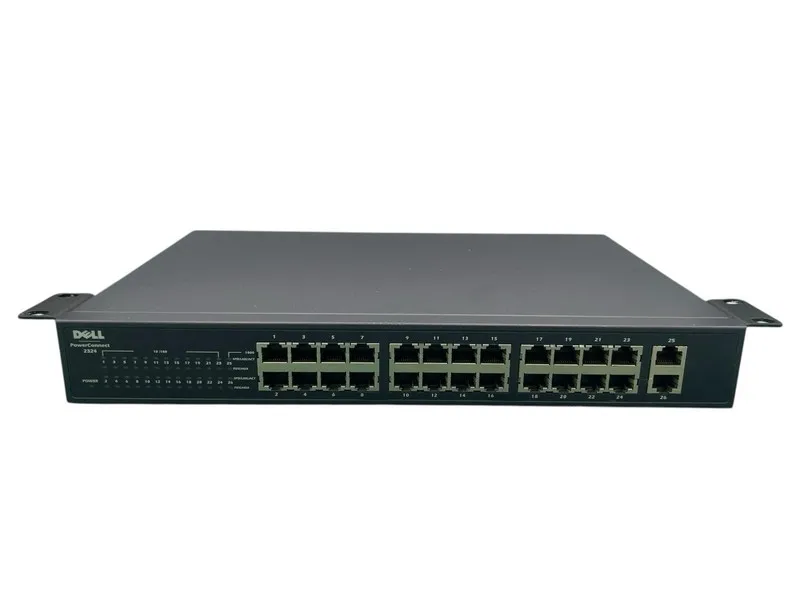 Коммутатор Dell PowerConnect 2324, 24 + 2 Gig Ports 10/100/1000 Fast Ethernet Sw