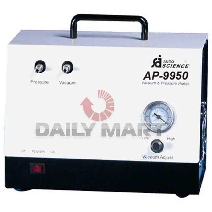 Насос 220V Handheld Lab Oil Free Diaphragm Vacuum Pump AP-9950 50L/M Pressure Ad