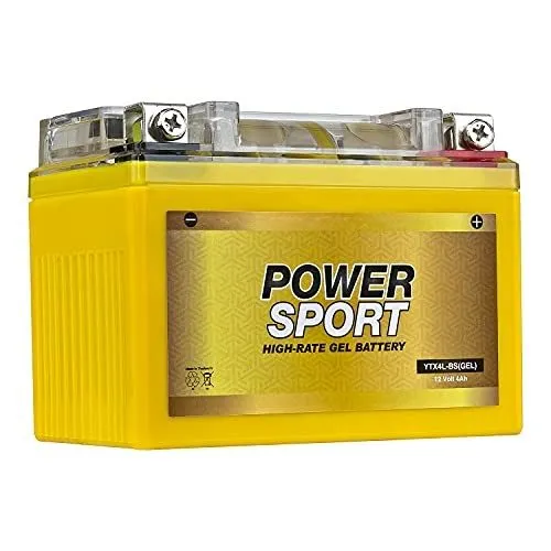 Батарея YTX4L-BS / YT4L-BS Motorcycle Battery 12V 4Ah SLA GEL 120 CCA — фото лота 1