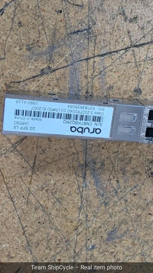 Трансивер Aruba J4859D 1990-4116 1G SFP LC SFP-LX 1310nm 1990-4414 10km SMF opti