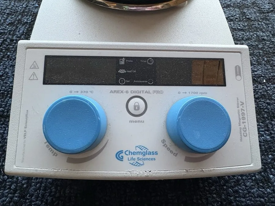 Магнитная мешалка Velp Scientifica AREX-6 Digital Pro Heating Magnetic Stirrer,  — фото лота 1