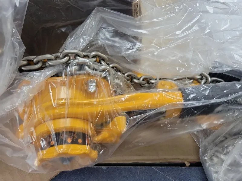 Таль Harrington 1-1/2 Ton Lever Operated Chain Hoist 10 Ft Lift L5LB015-10 — фото лота 1