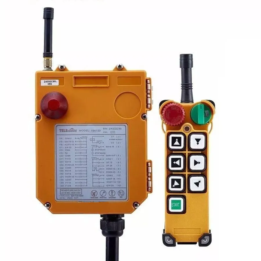 Таль Industrial Remote Control F24-6D Hoist Crane Lift Switch (2T+1R) AC/DC18~44