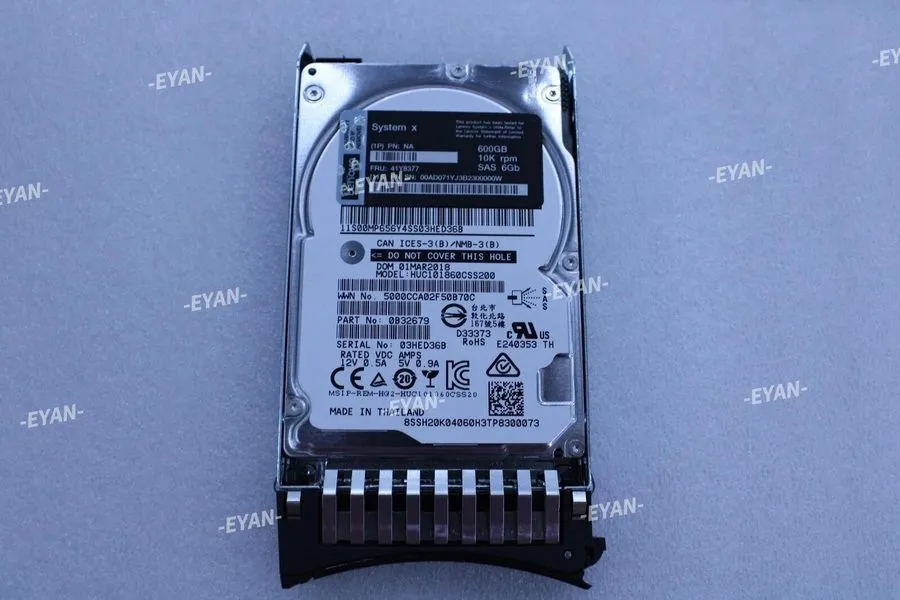 Жёсткий диск Lenovo 41Y8377 HARD DRIVE 00AD071 600GB 10K 6G SAS 2.5 HOT-SWAP HDD