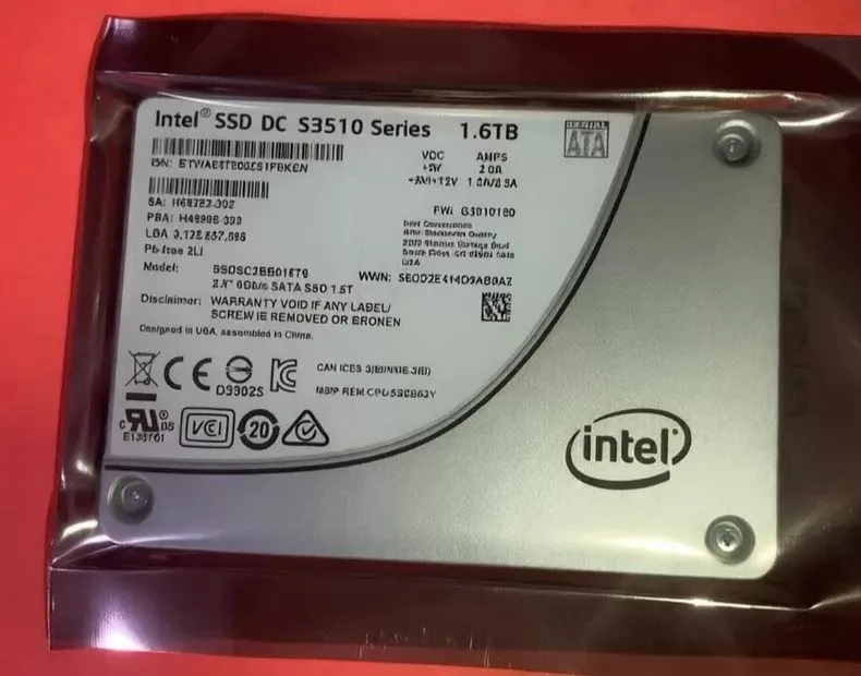 SSD-накопитель Intel DC S3510 Series 1.6TB SSD SATA III Enterprise 2.5" 6Gb/s SS