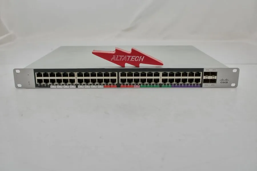 Коммутатор Cisco Meraki MS120-48FP 48 Port PoE+ Gigabit Switch 740W Unclaimed