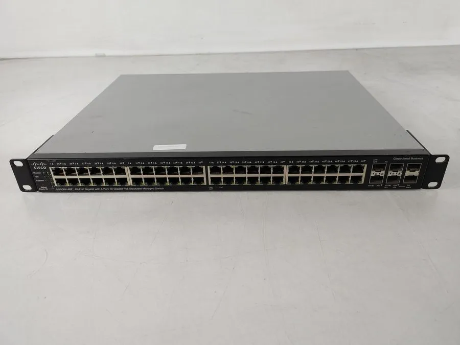 Трансивер Cisco Small Business SG500X-48P 48-Port Gigabit PoE L3 Managed 10Gb SF