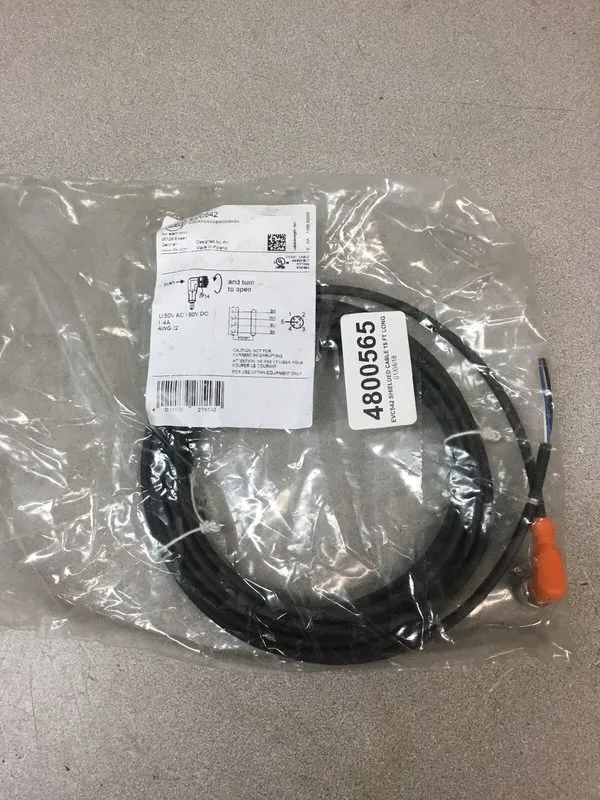 Соединительный кабель IFM Efector EVC542 Cordset 4-Wire M12 Micro 90° Connector 