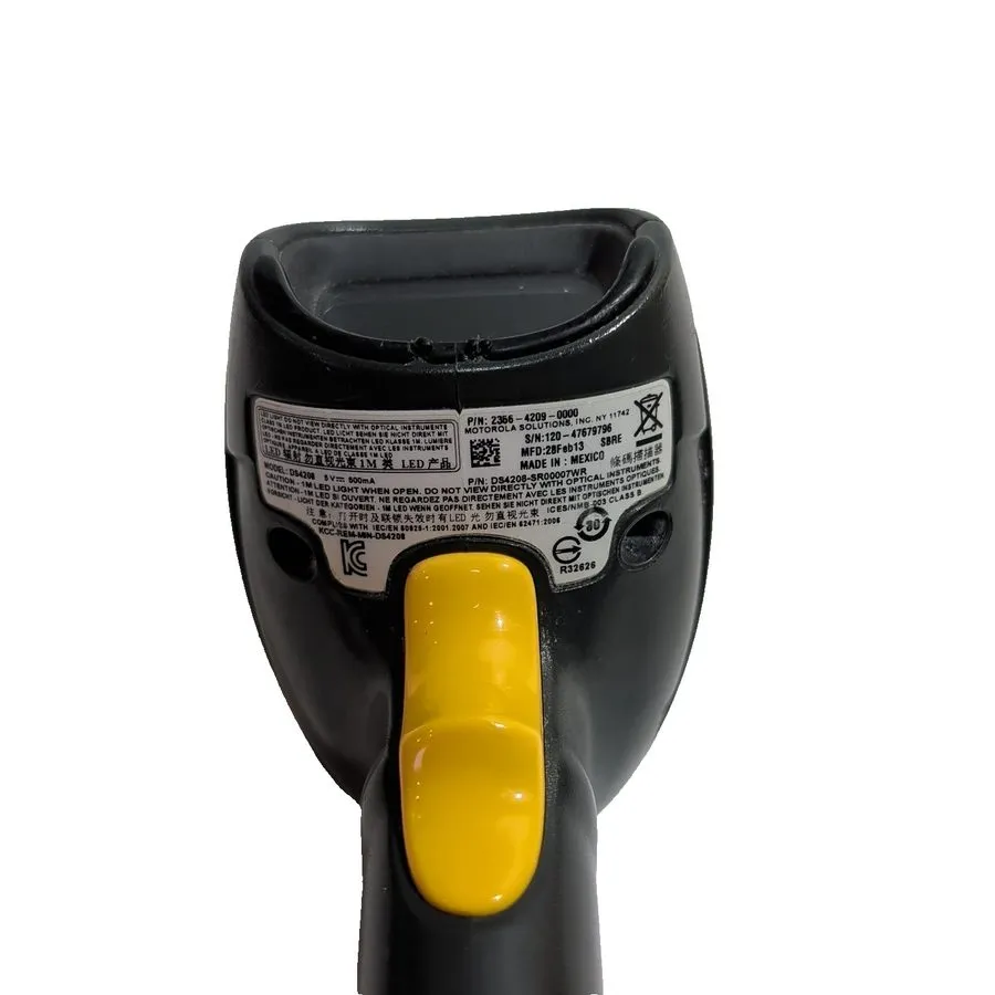 Сканер штрих-кода Motorola Symbol DS4208 1D/2D Wired Barcode Scanner w/USB Cord  — фото лота 4