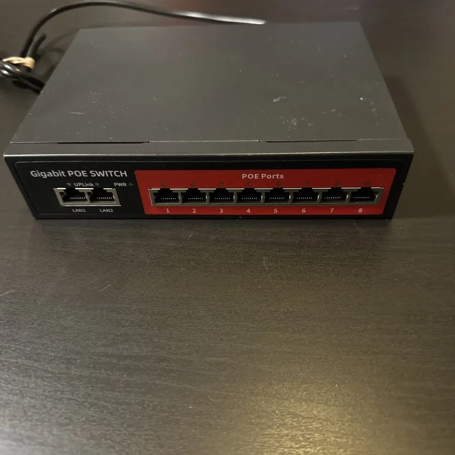 Коммутатор Steamemo Cloud Managed Gigabit PoE Switch 8GE PoE+ 2GE.Uplink 8 Ports — фото лота 1