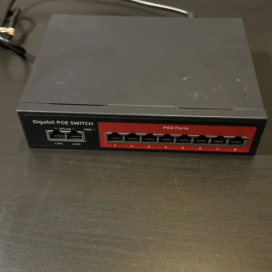 Коммутатор Steamemo Cloud Managed Gigabit PoE Switch 8GE PoE+ 2GE.Uplink 8 Ports — фото лота 2