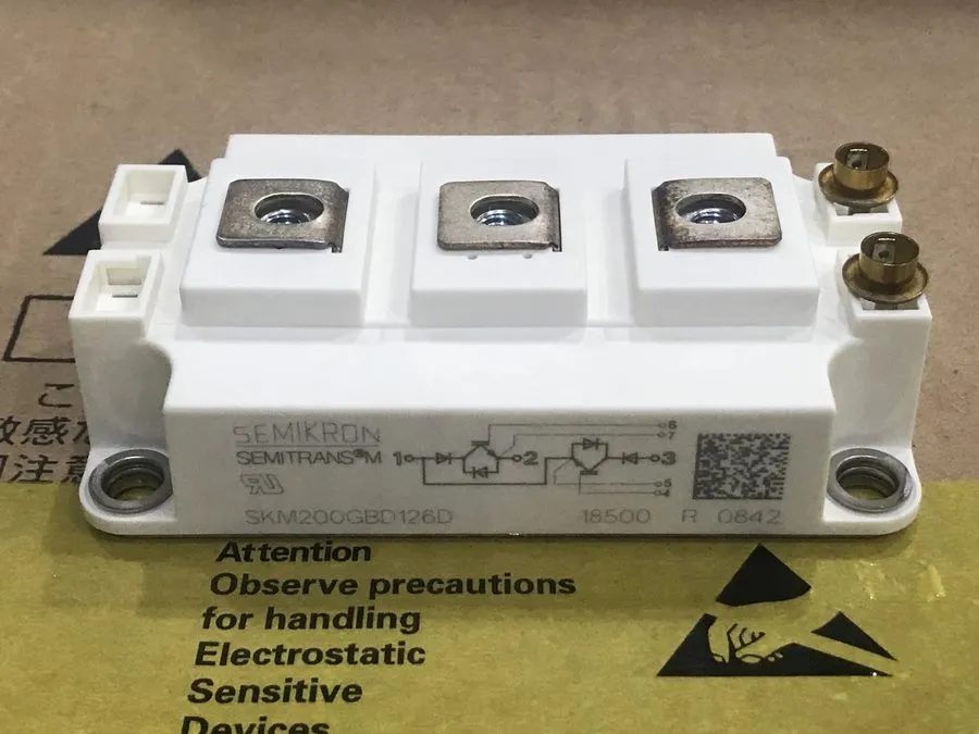 Силовой модуль SEMIKRON Module SKM200GBD126D 100%