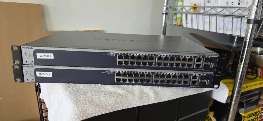 Коммутатор NETGEAR GS728TX ProSAFE S3300-28X 28-Port Smart Managed Gigabit Switc
