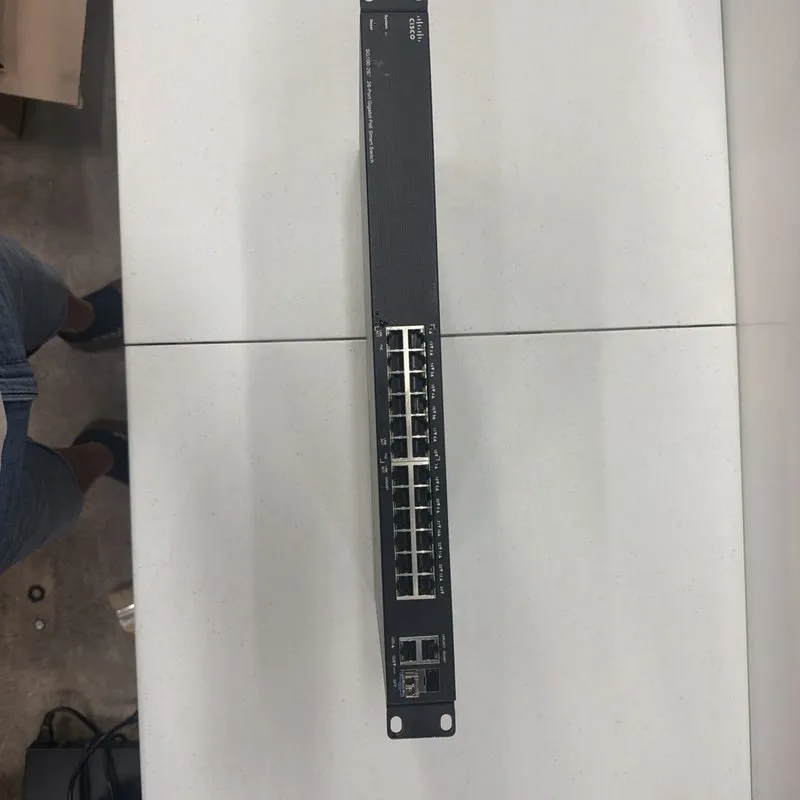 Коммутатор Cisco SG350X-24-K9 V01 24-Port Gigabit Stackable Managed Switch — фото лота 1