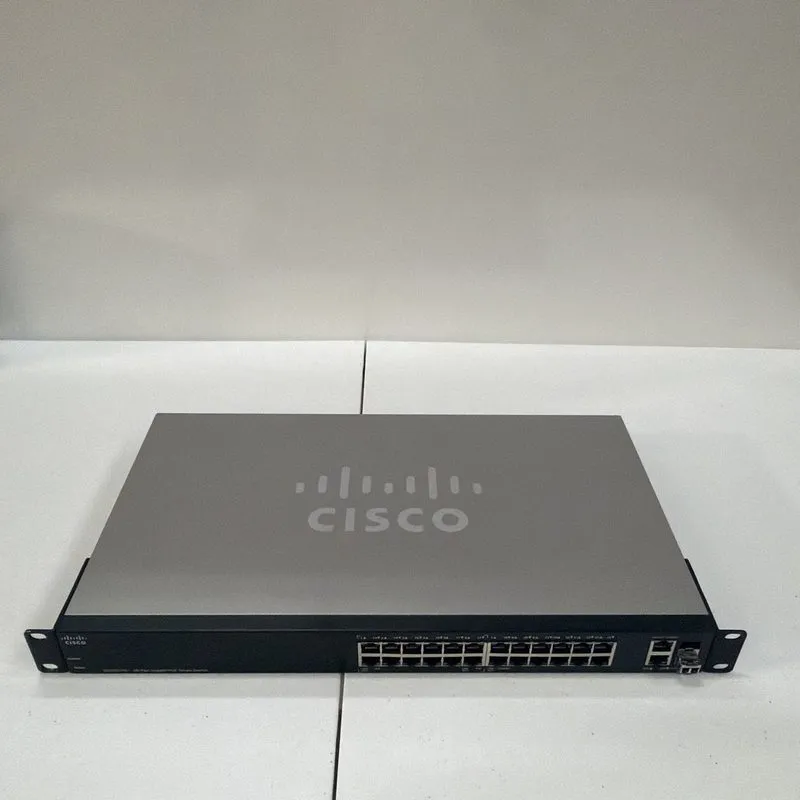Коммутатор Cisco SG350X-24-K9 V01 24-Port Gigabit Stackable Managed Switch — фото лота 2