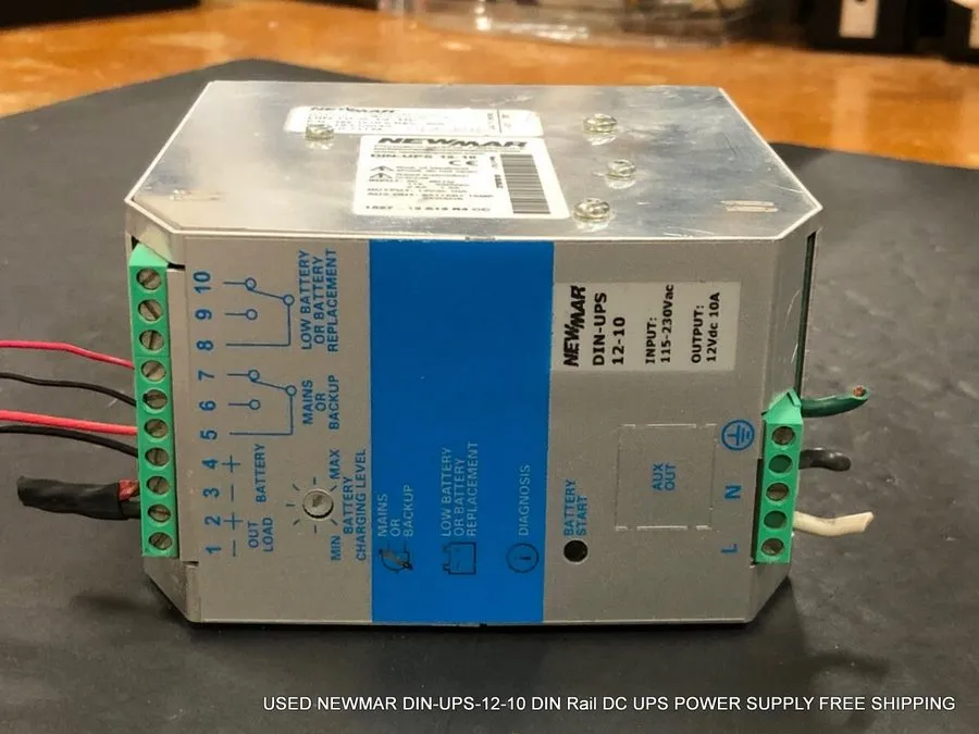 Блок питания DIN-UPS-12-10
