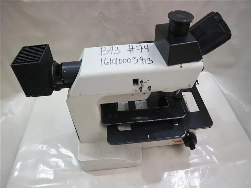 Микроскоп Olympus Optical MX50A-F Microscope SN9L12606 w/ Breakage & Scratches