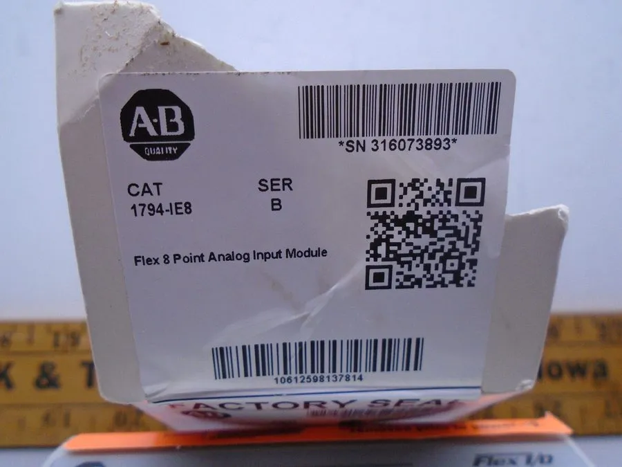 Модуль ввода-вывода Allen Bradley 1794-IE8 /B FLEX I/O 8-Channel Analog Current/