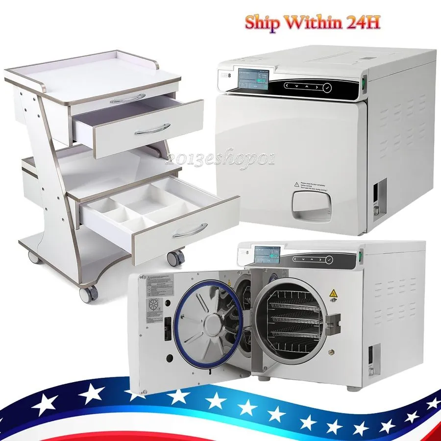 Стерилизатор 17L/22L Dental Autoclave Steam Sterilizer Medical Class B/N with Pr — фото лота 1