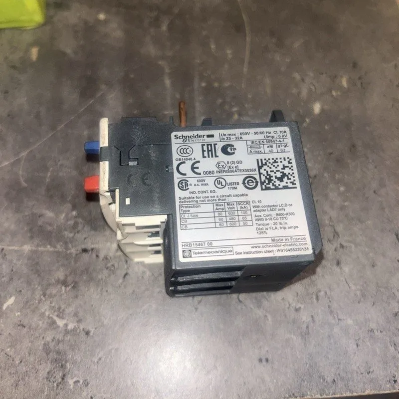 Контактор TeSys LRD06 LC1D09-38 Thermal Overload relay 1-1.6A fit