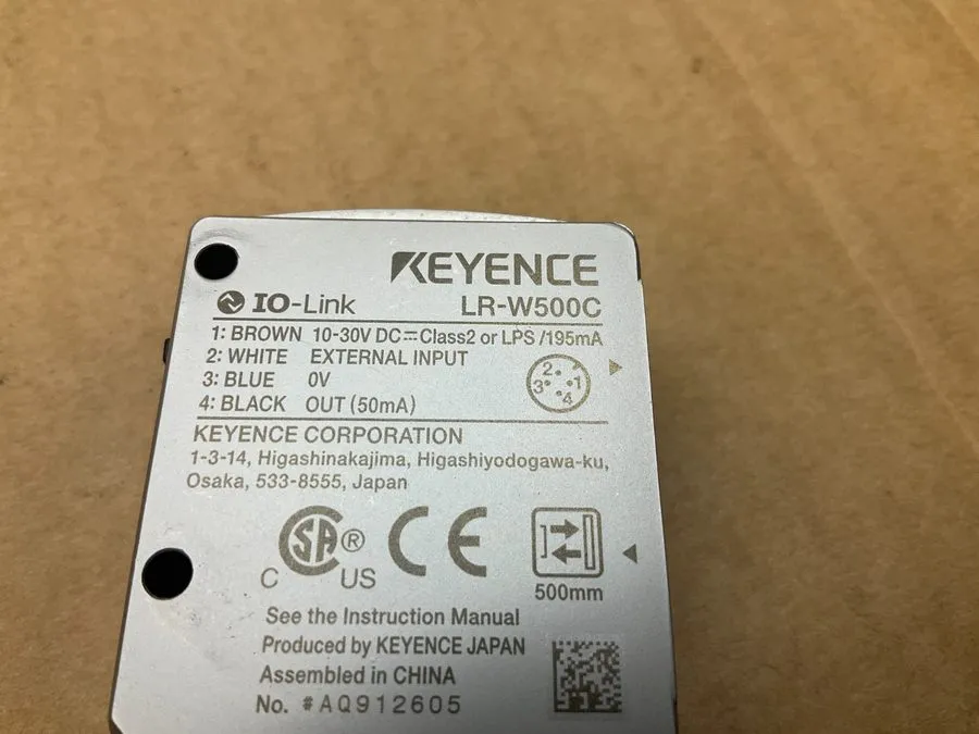 Датчик Keyence LR-W500C Full-Spectrum Sensor