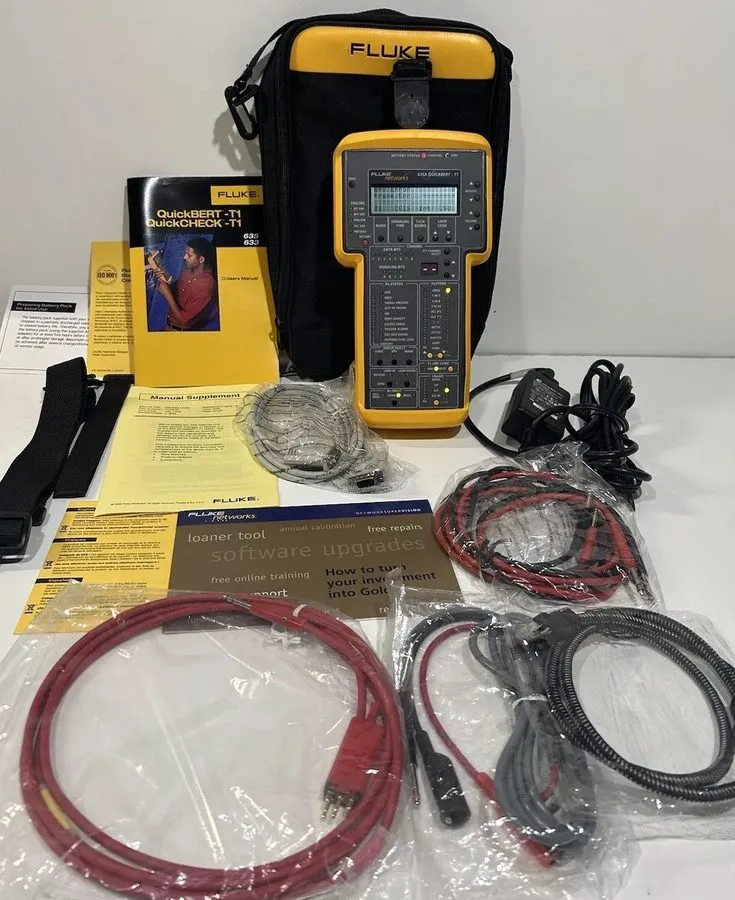 Тестер Fluke Networks 635A QuickBERT-T1 Handheld T1 Tester 635