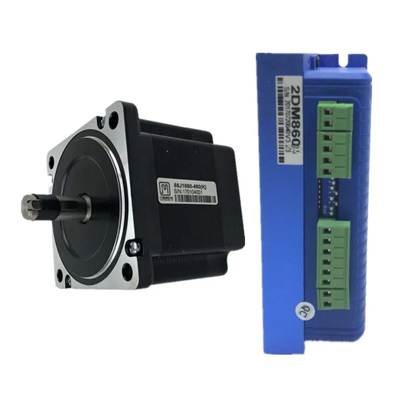Редуктор 4NM NEMA34 2 phase stepper motor driver kit shaft 14mm