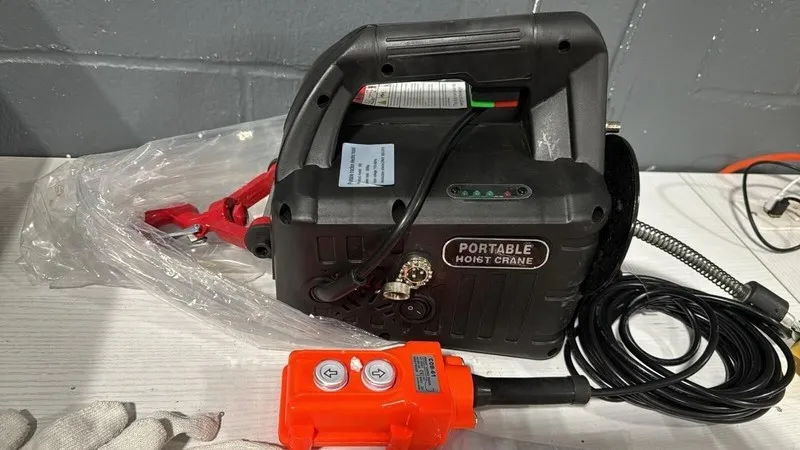 Таль Electric Hoist Overhead Crane Lift Towing Wireless Winch & Remote 500kg/110