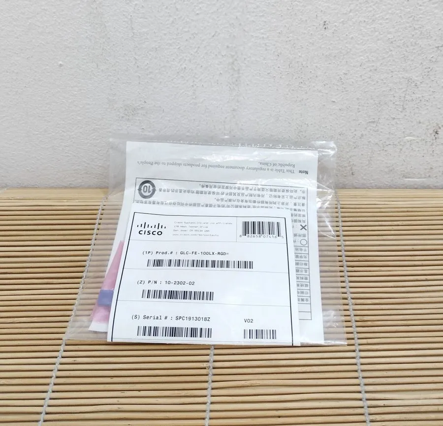 Трансивер Cisco GLC-FE-100LX-RGD 100BASE-LX10 Rugged SFP Fast Ethernet SFP Port
