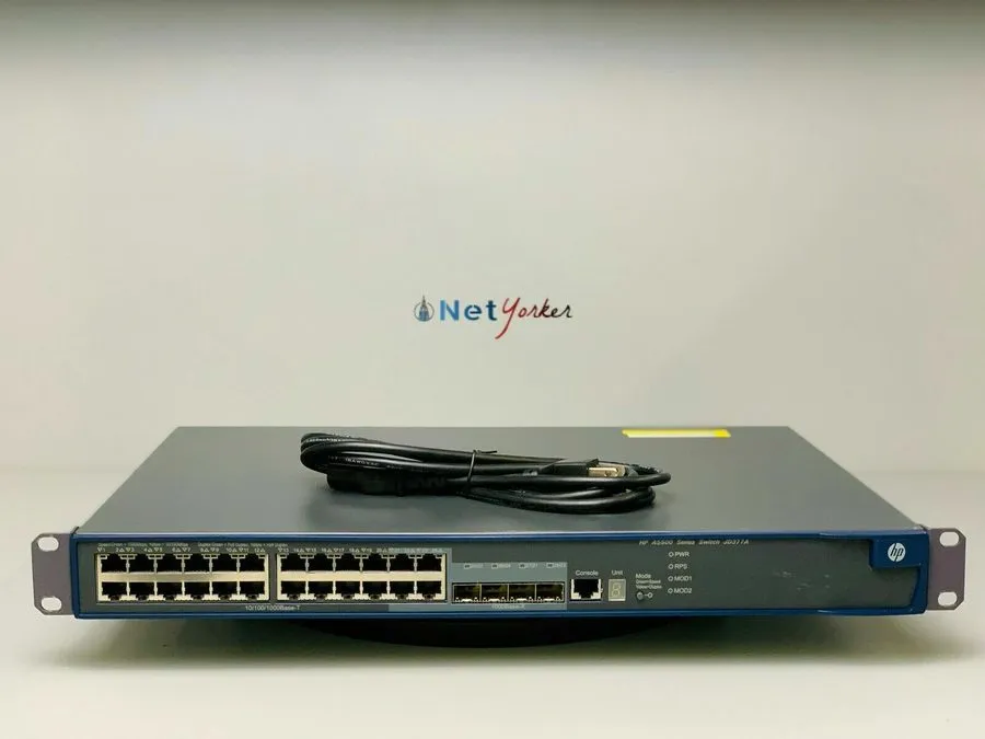 Коммутатор HP JD377A A5500-24G 24 Port Gigabit Managed Switch
