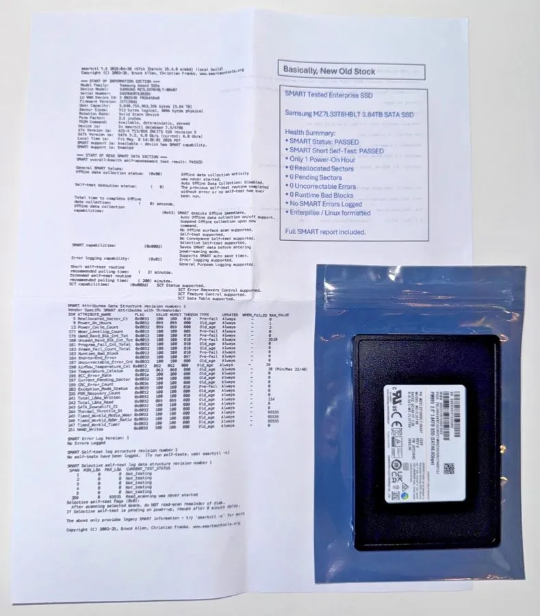SSD-накопитель Samsung PM893 2.5" 1.92TB SATA III