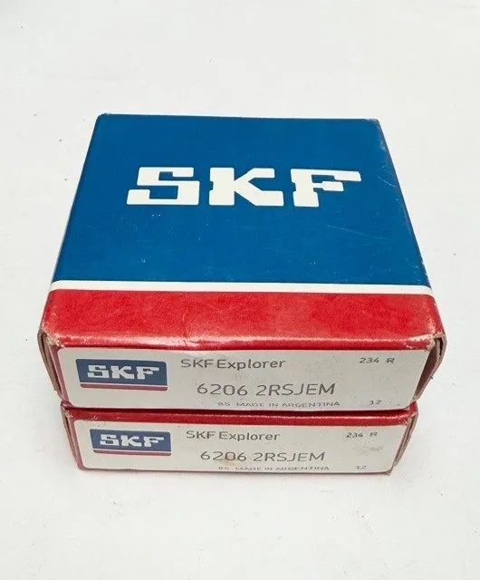 Подшипник SKF 6206-2RSJEM RUBBER SEALED BALL BEARING