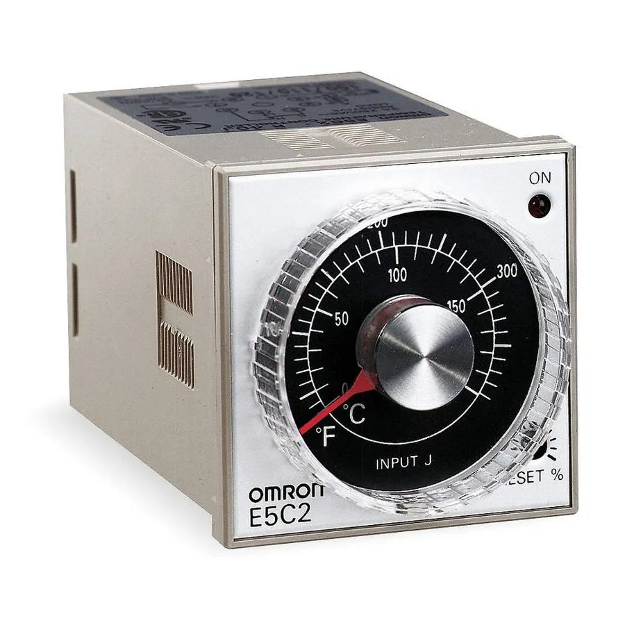 Датчик температуры Omron E5c2r20jwac10024032392 Temperature Control, 1/16 Din — фото лота 1