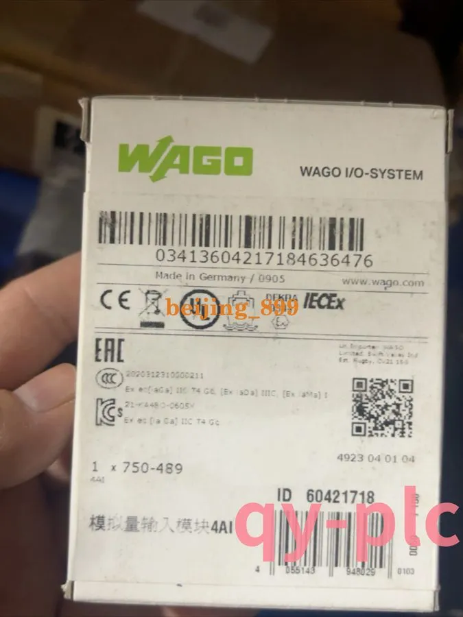 Контроллер WAGO 750-489 Logic Controller Module Fast