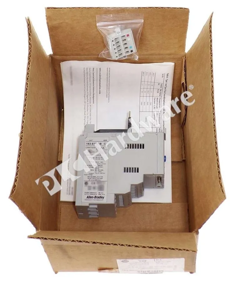 Реле защиты Open Pre-owned Allen Bradley 193-EC1CB Ser C E3 Motor Protection Rel