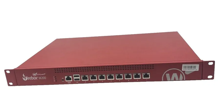 Межсетевой экран WatchGuard FireBox M200 ML3AE8 8-Port Gigabit Ethernet Network 