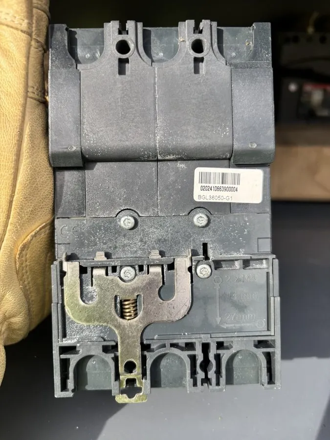 Автоматический выключатель Square D BGL36050 PowerPacT 50A 3-Pole 480V Circuit B — фото лота 2