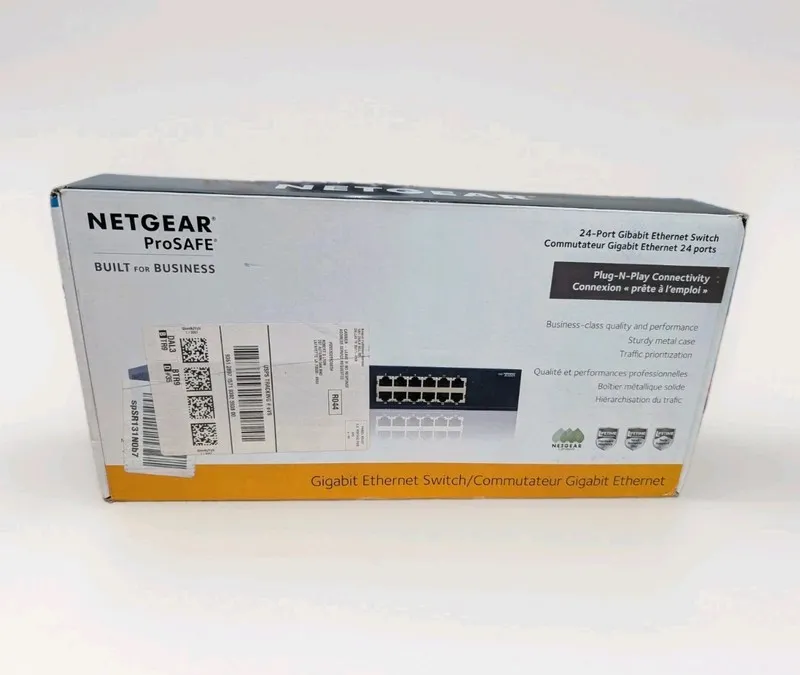 Коммутатор NETGEAR ProSafe Jgs524 24-port Gigabit Ethernet Switch JGS524NA