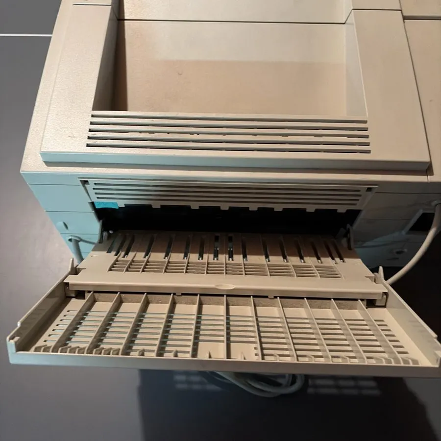 Лазерный принтер HP LASERJET 5MP Monochrome Laser Printer C3155A Vintage 1995 — фото лота 3