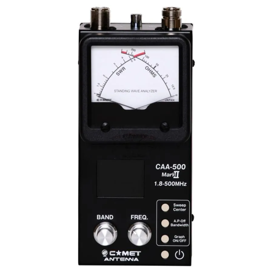 Измерительный инструмент COMET CAA-500 Mark II 1.8-500 MHZ Graphic and Analog An