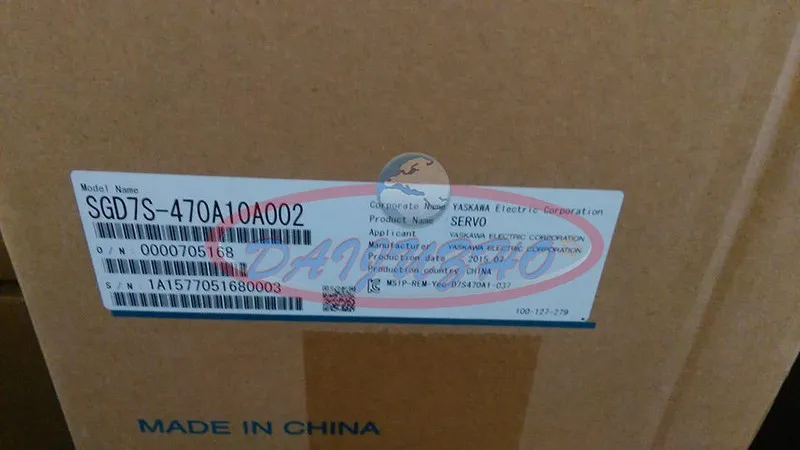 Сервопривод Yaskawa servo drives SGD7S-470A10A002