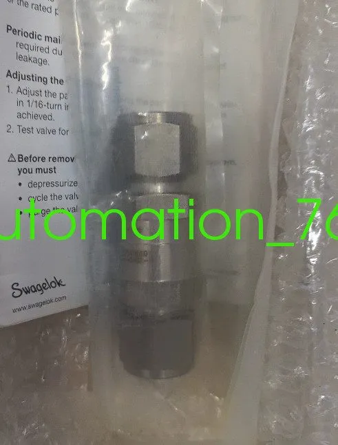 Клапан Swagelok SS-CHS8-5 Stainless Steel Poppet 6000 psig Check Valve