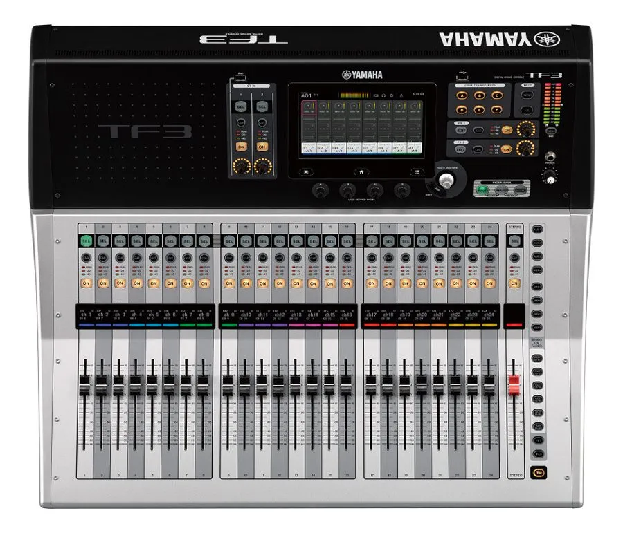 Микшерный пульт Yamaha TF3 Digital Mixing Console w/25 Motorized Faders 24 XLR-1 — фото лота 1