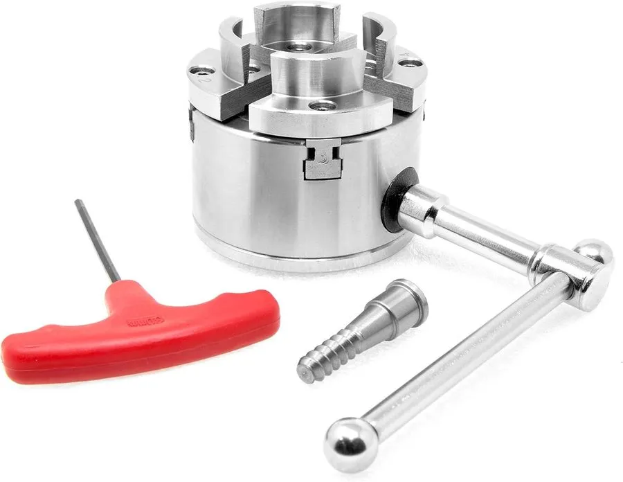 Режущий инструмент WEN LA4275 2.75" 4-Jaw Self-Centering Keyed Lathe Chuck Set w