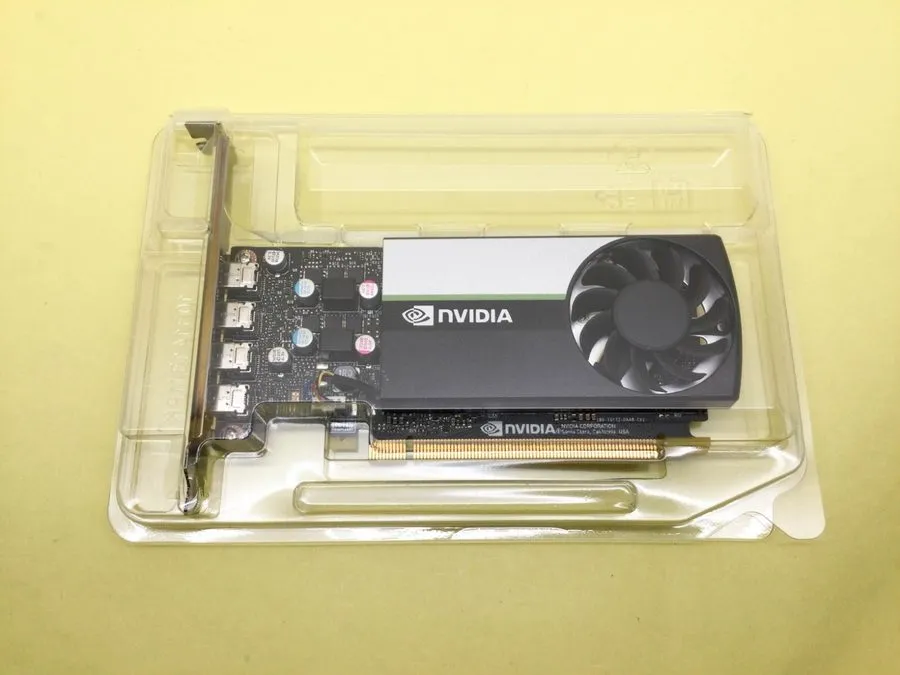 GPU-ускоритель NVIDIA Quadro T1000 Graphics Card 8 GB GDDR6 PCIe 3.0 x16 Mini DP