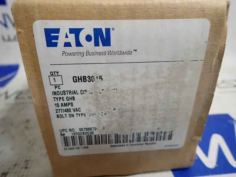 Автоматический выключатель Eaton/Cutler Hammer GHB3015 15 Amp 3 Pole 277/480V Ci