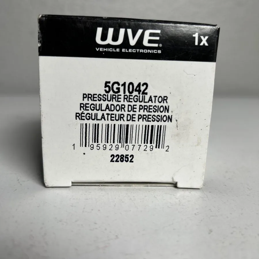 Трубопроводная арматура WVE #5G1042, Fuel Injection Pressure Regulator