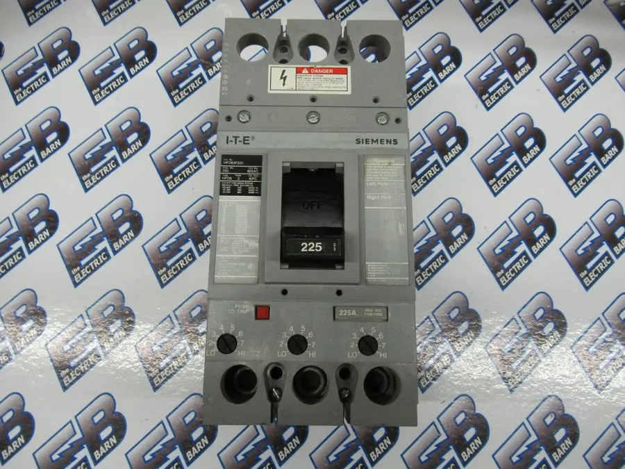 Автоматический выключатель Siemens HFD63B225 HFD63F250 Circuit Breaker 225 Amp 6 — фото лота 1