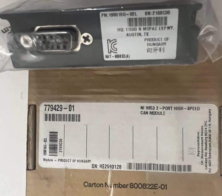 Модуль National Instruments NI 9853 / 779429-01 2-Port High-Speed CAN Module