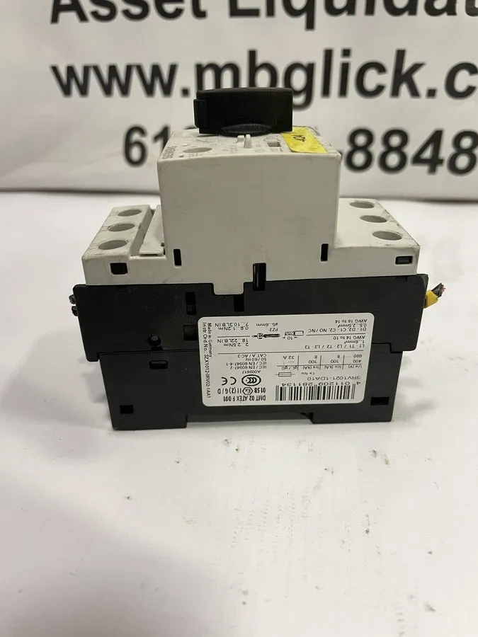 Автоматический выключатель SIEMENS 3RV1021-1DA10 Motor Protection Circuit Breake